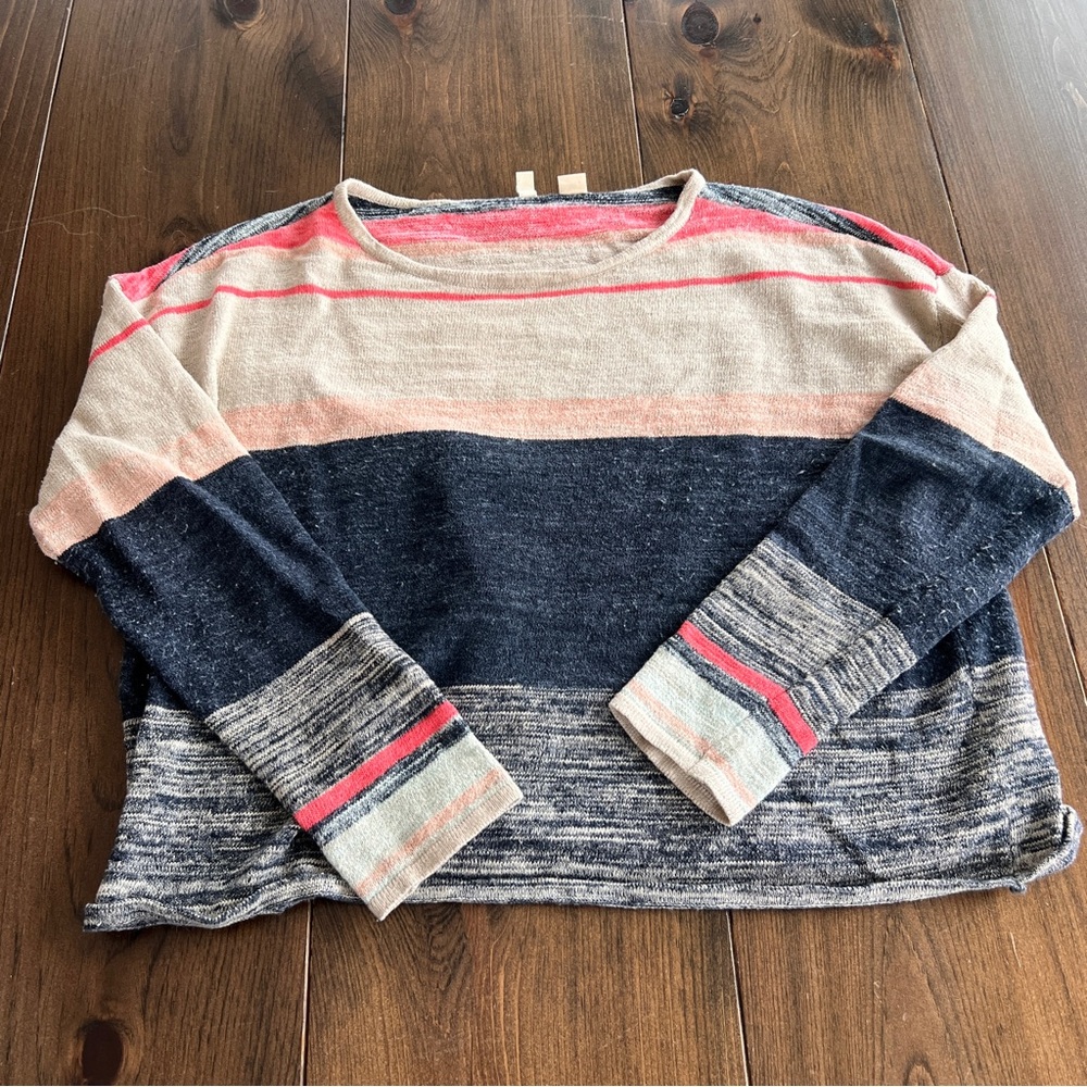 Moth Multicolor Striped Sweater